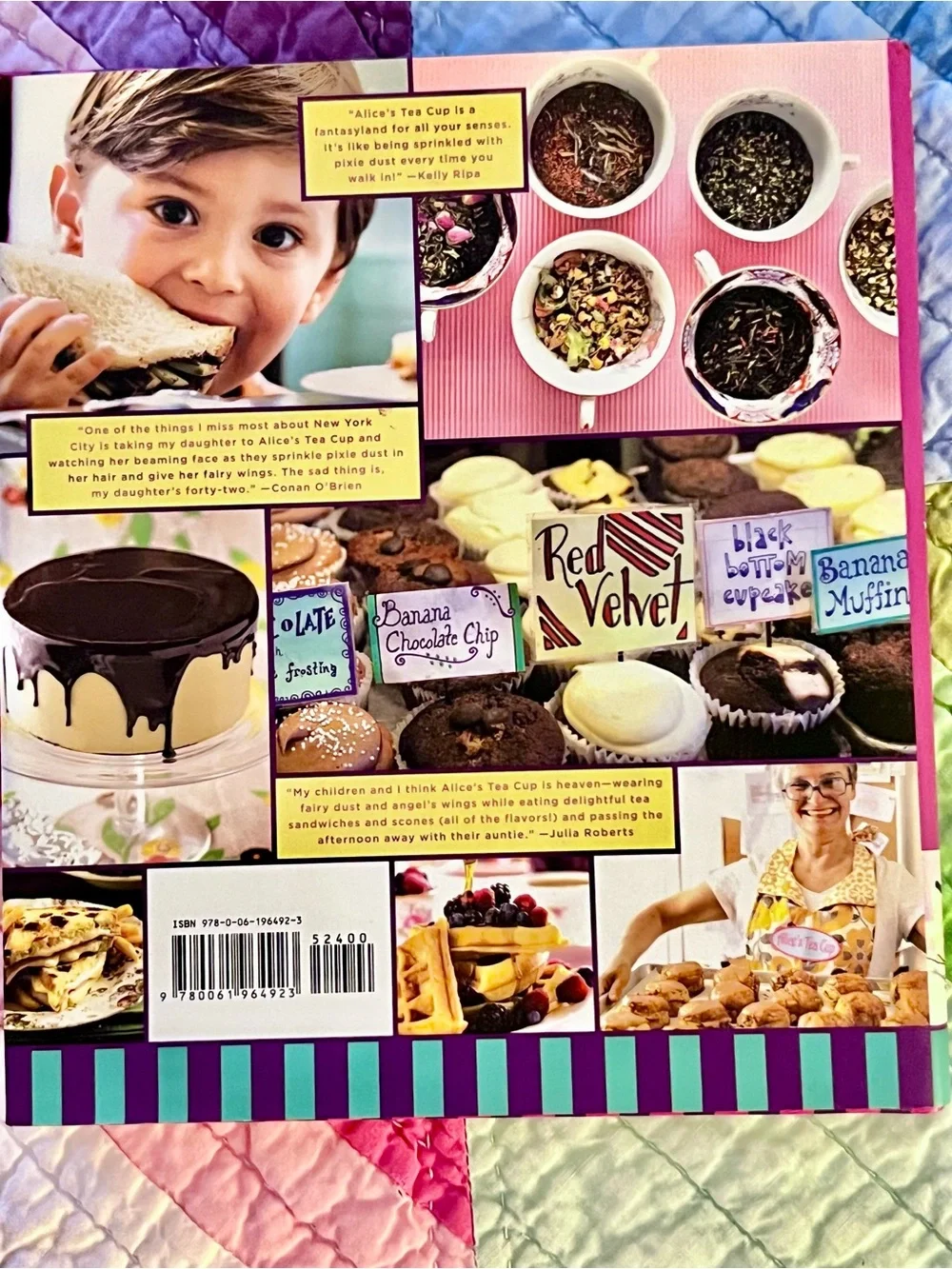 ALICE’S TEA CUP NYC Glorious Teatime Cookbook